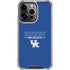 University of Kentucky Wildcats iPhone 16 Pro Clear Case